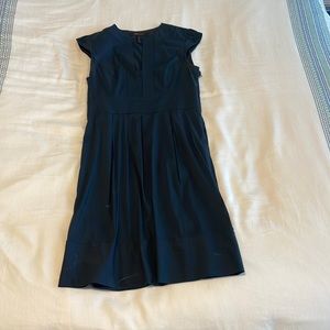 BCBG Blue Cap Sleeve Dress Size small